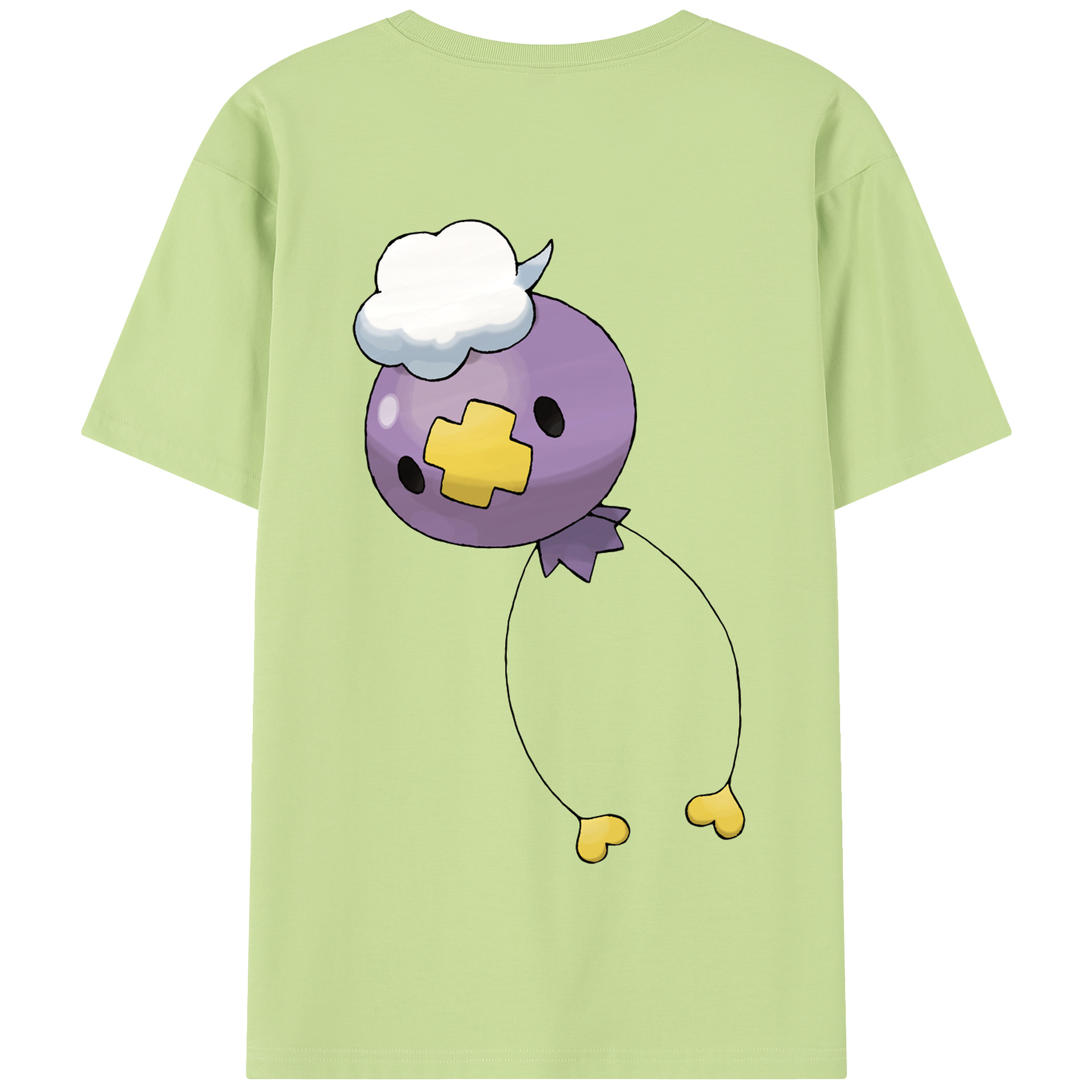 （画像用） ポケットモンスター Pokémon 綿100％半袖Tシャツ（背面プリント）